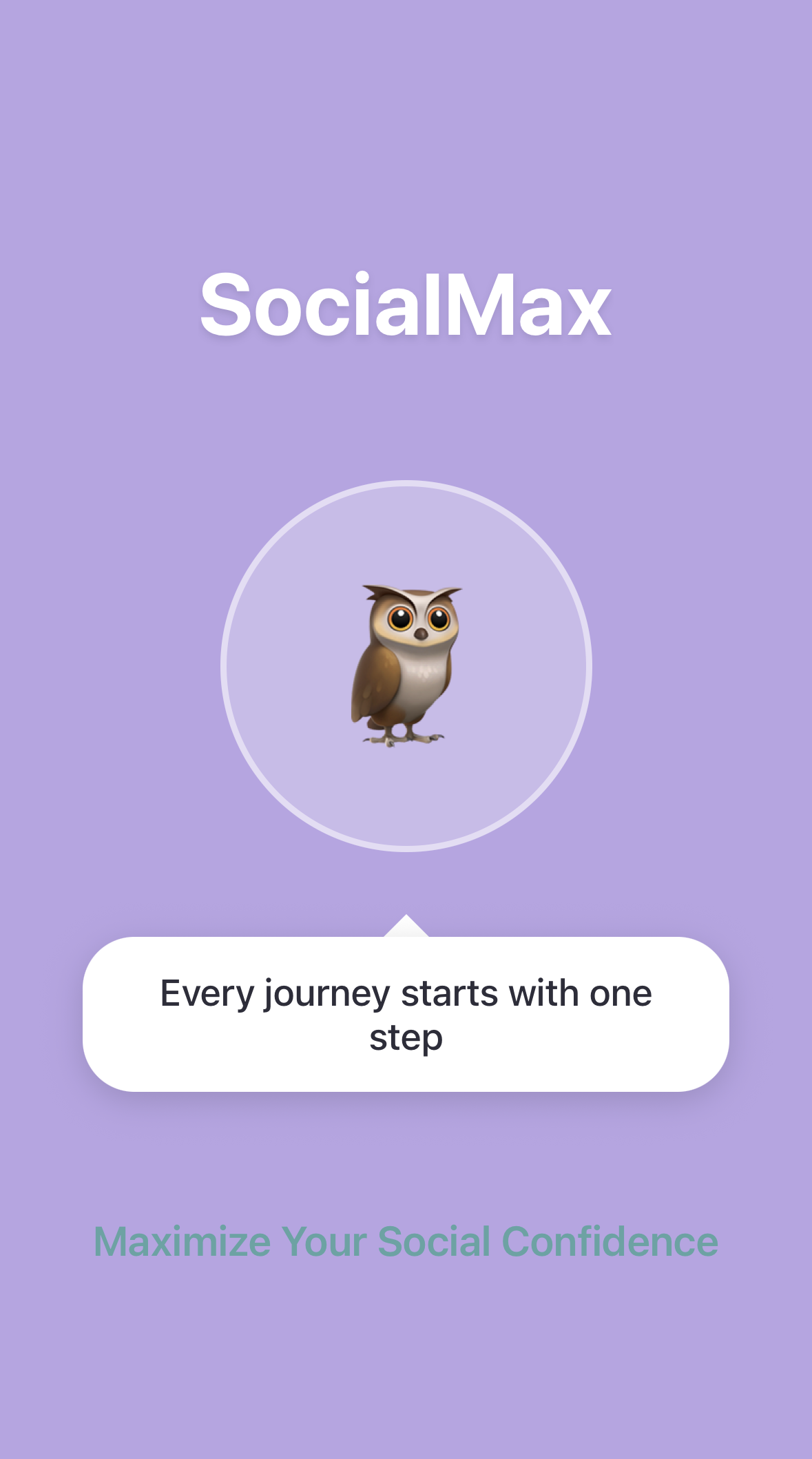 SocialMax App Home Screen